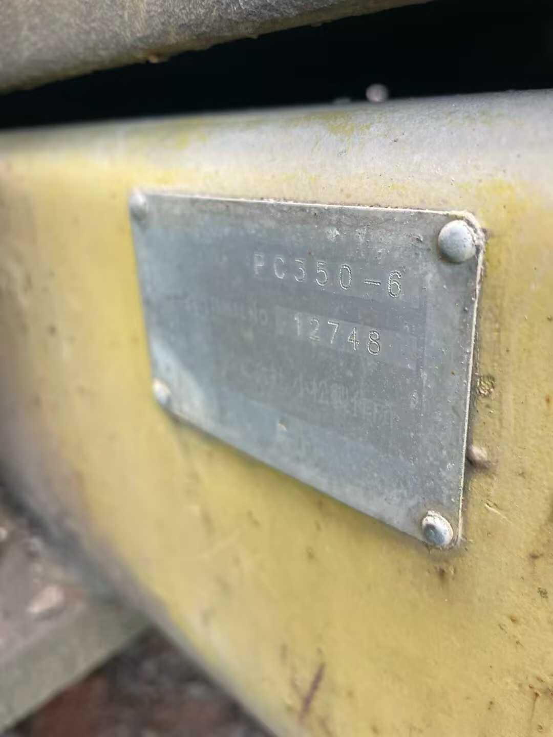 Used Komatsu PC350-6 Excavator 2016 Model / 3