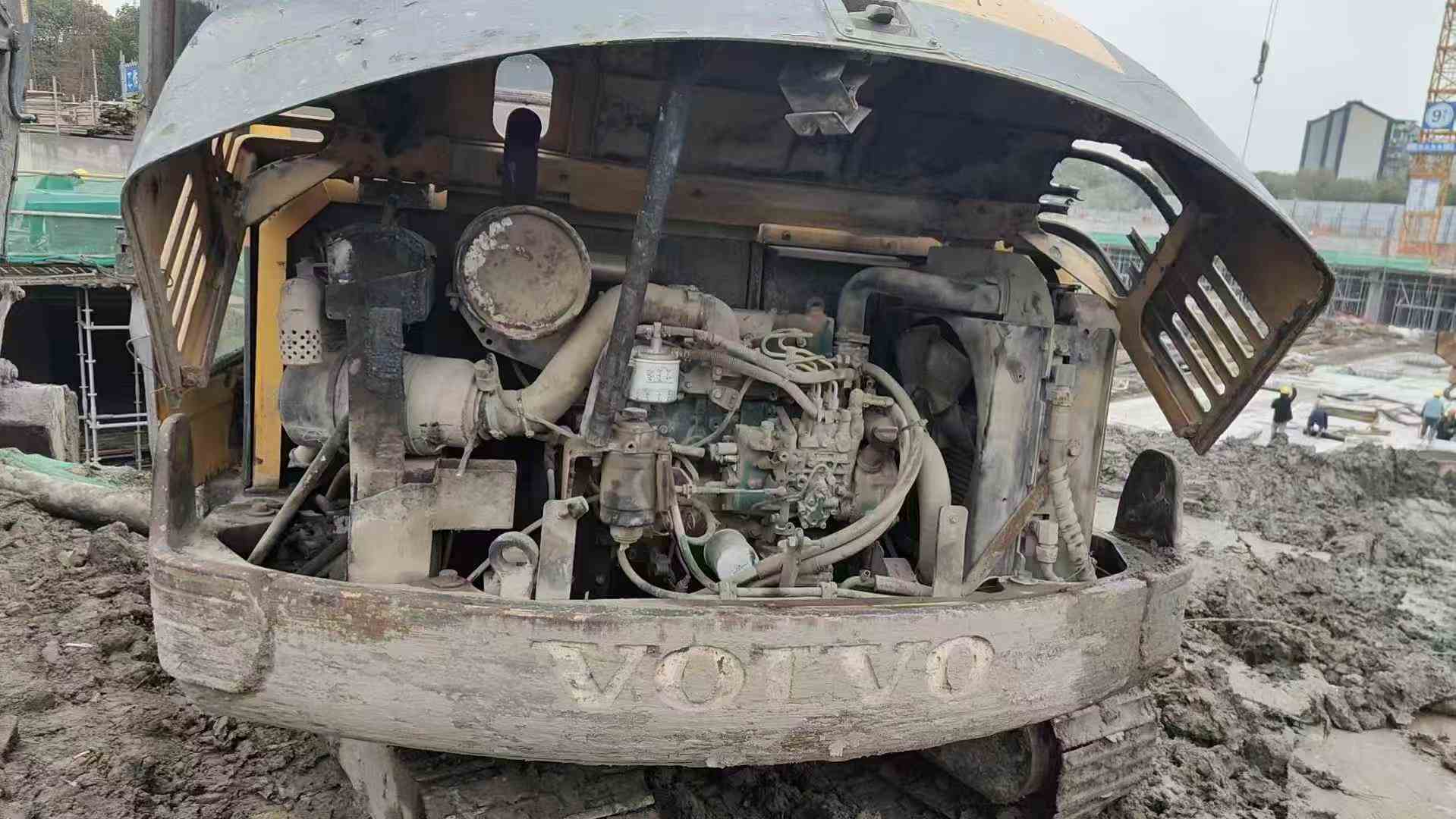 Used Volvo EW55 Excavator 2011 Model / 5