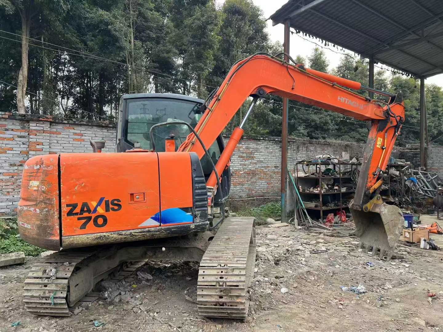 Buy Hitachi ZX70 Used Excavator / 4 Used Hitachi ZX70 Excavator 2015 Model / 4