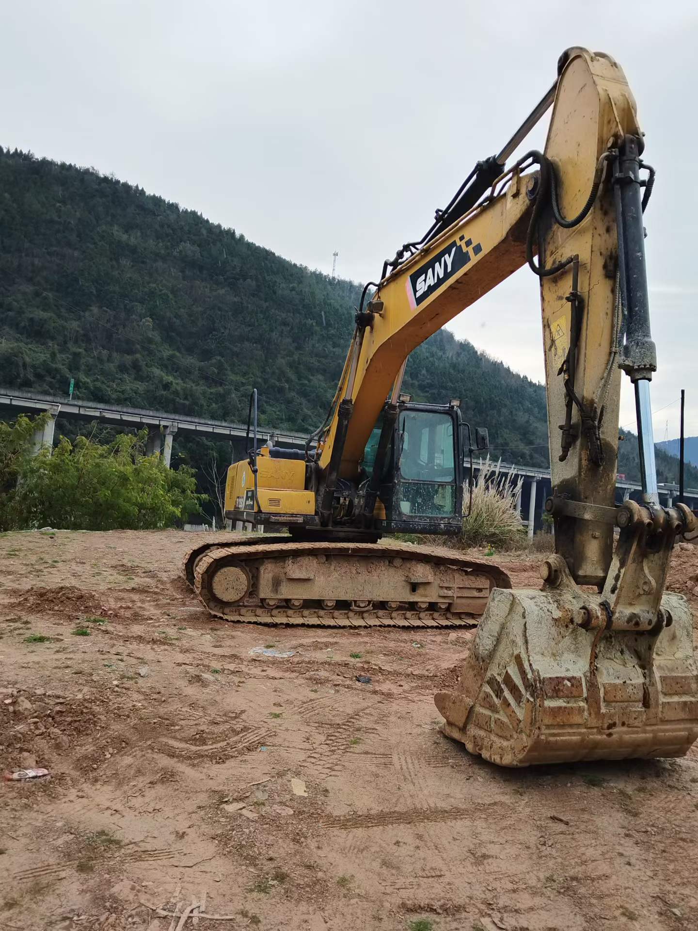 Used Sany SY195C Excavator 2018 Model / 5