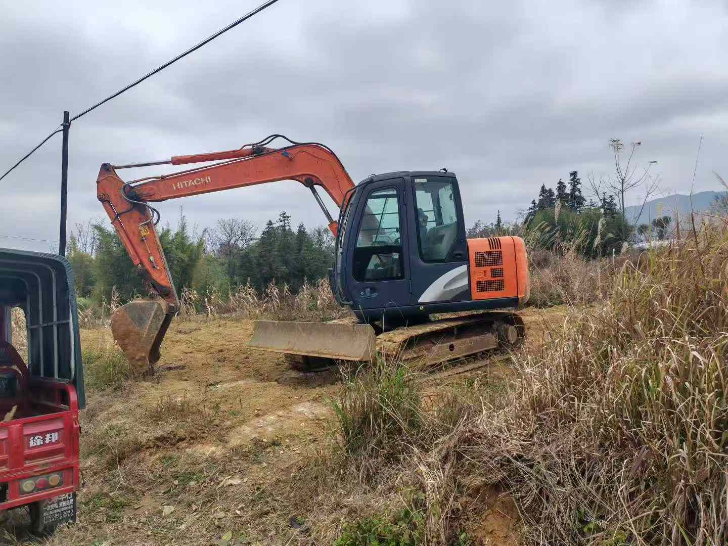 Buy Hitachi ZX70 Used Excavator / 2 Used Hitachi ZX70 Excavator 2017 Model / 2