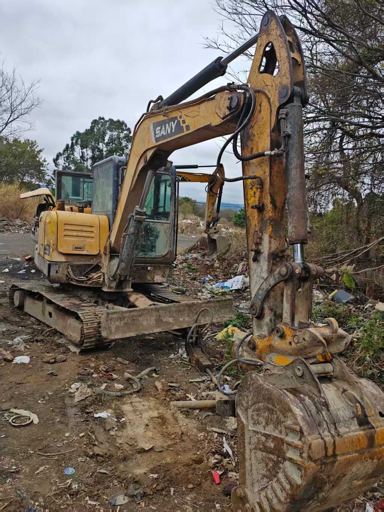 Used Sany SY55 Excavator 2020 Model / 6