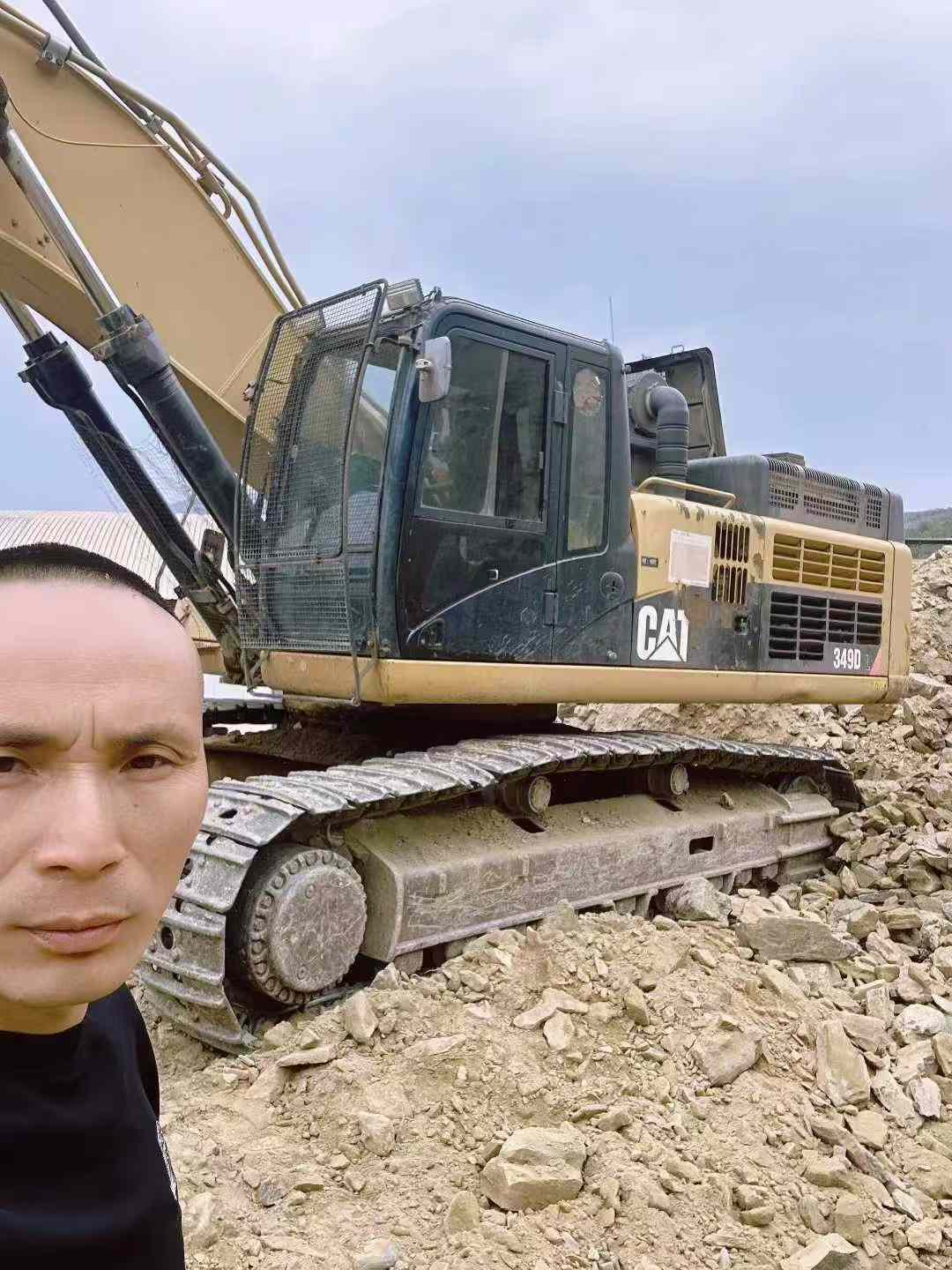 Buy Caterpillar 349FL Used Excavator