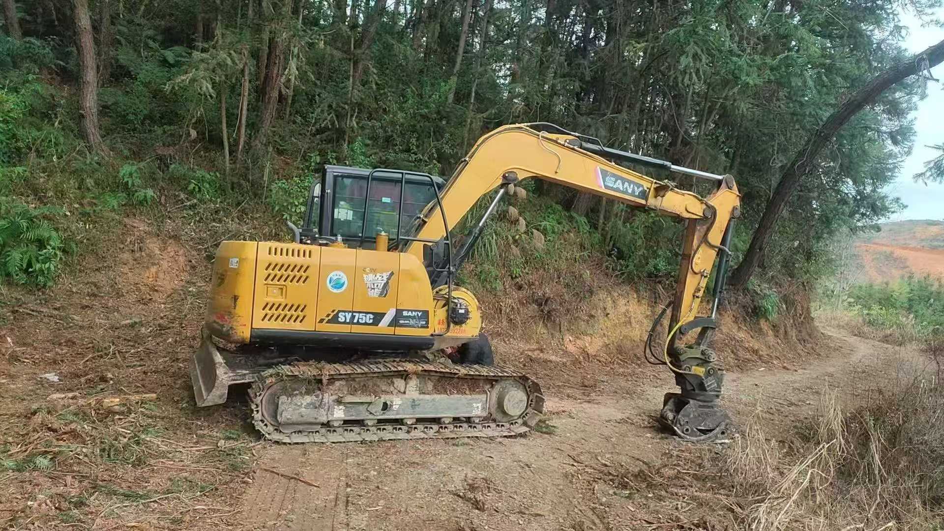 Used Sany SY75 Excavator 2021 Model / 2