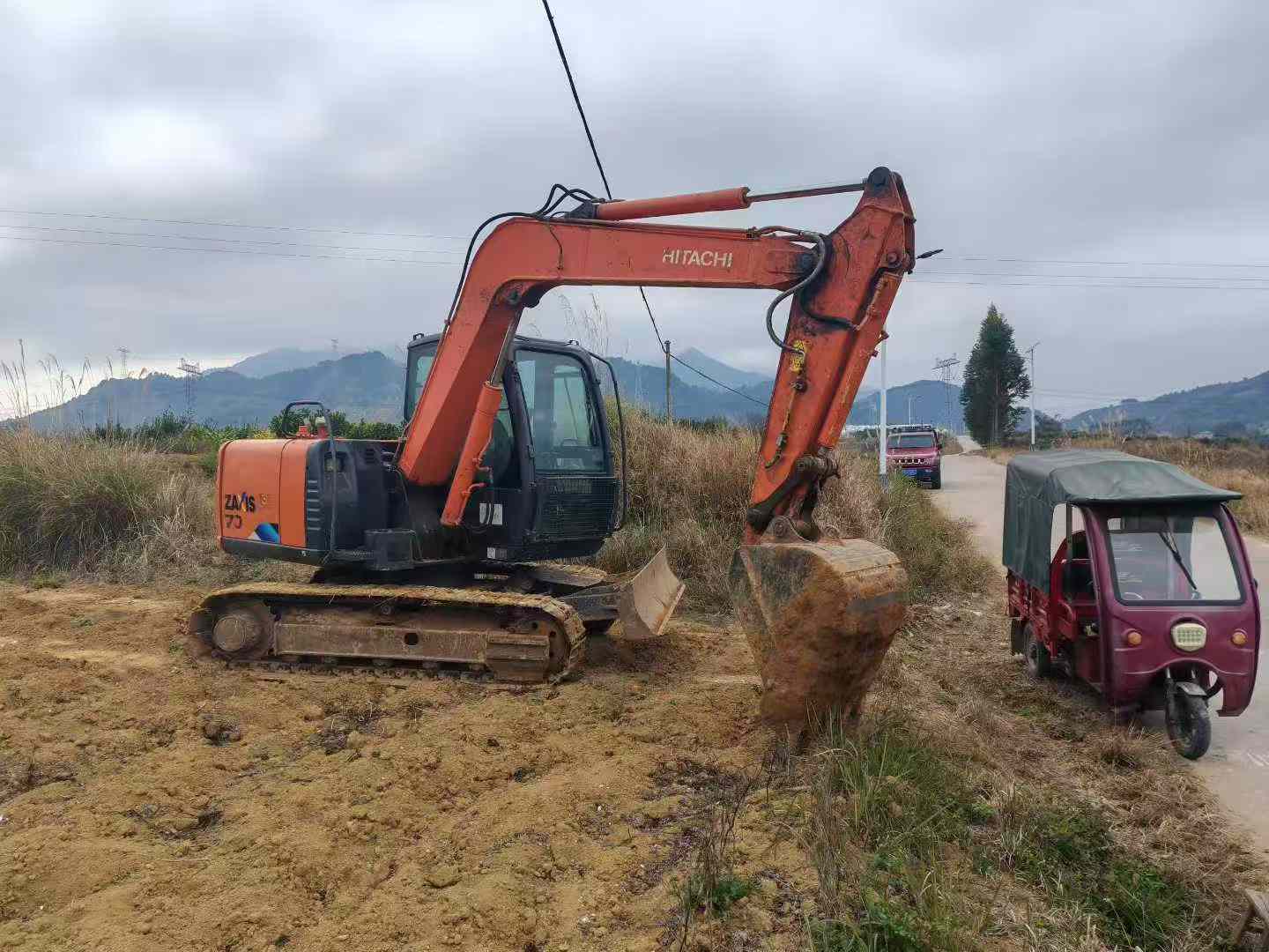 Buy Hitachi ZX70 Used Excavator