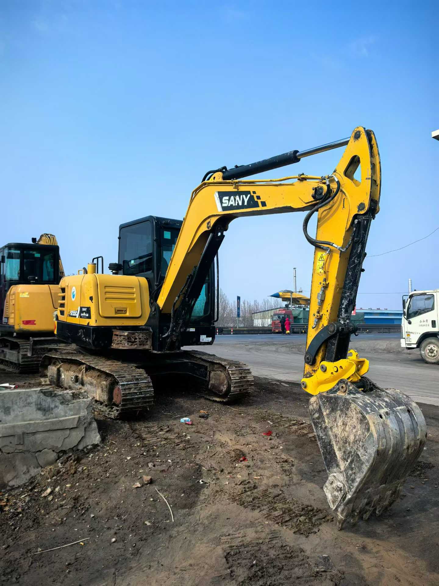 Used Sany SY55 Excavator 2018 Model / 2