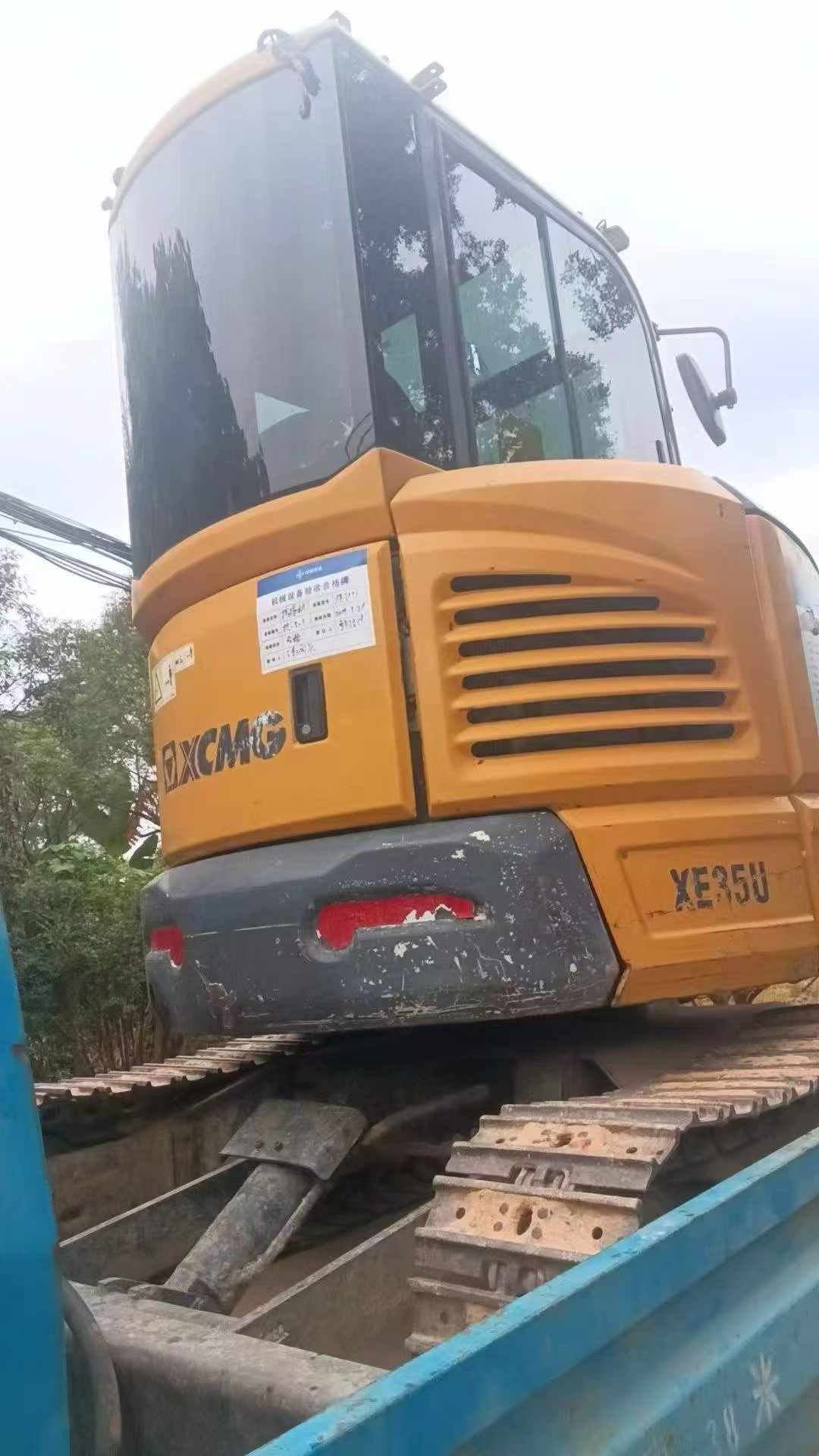 Used XCMG XE35U Excavator 2016 Model / 3