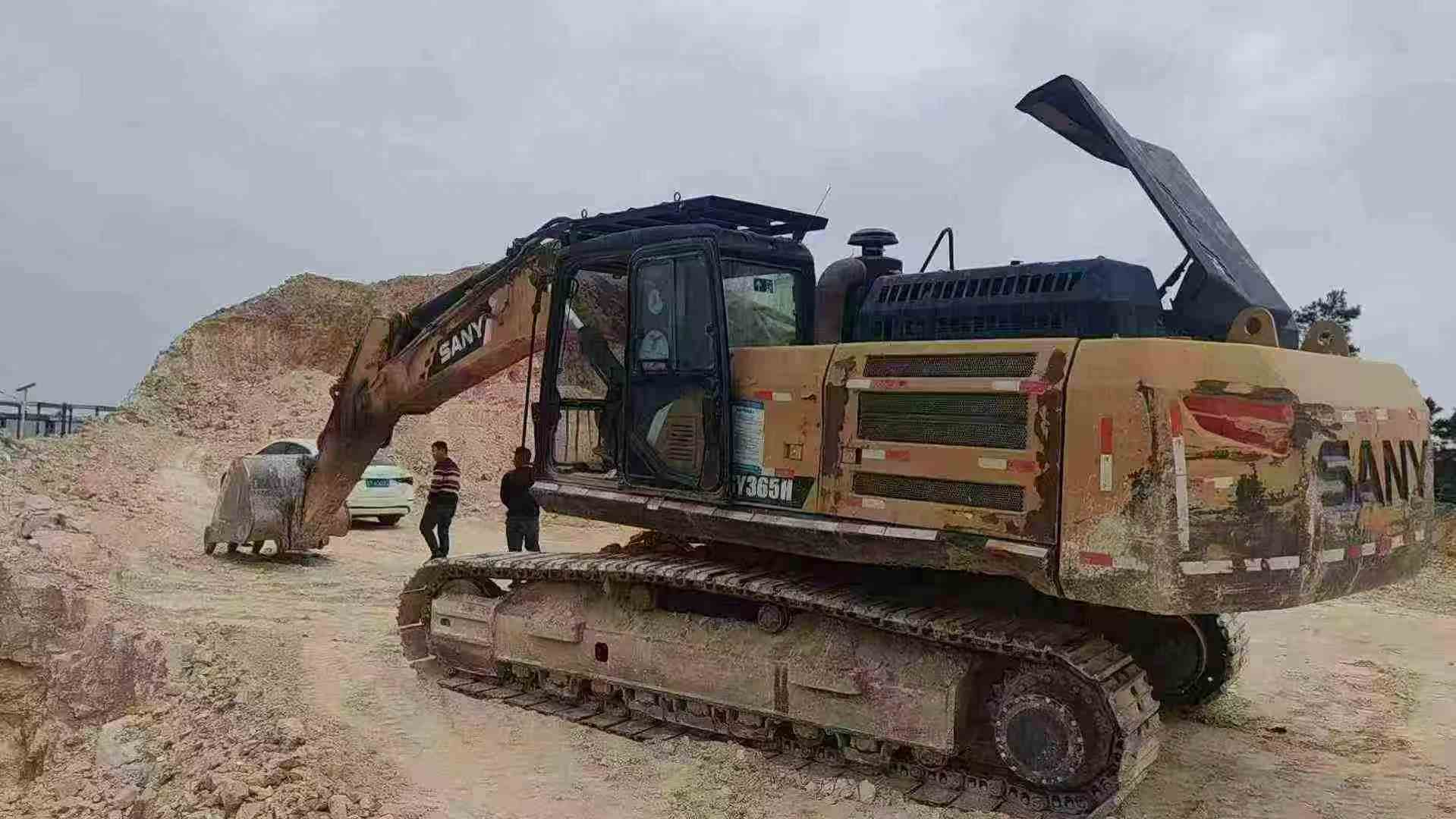 Used Sany SY365H Excavator 2018 Model / 3