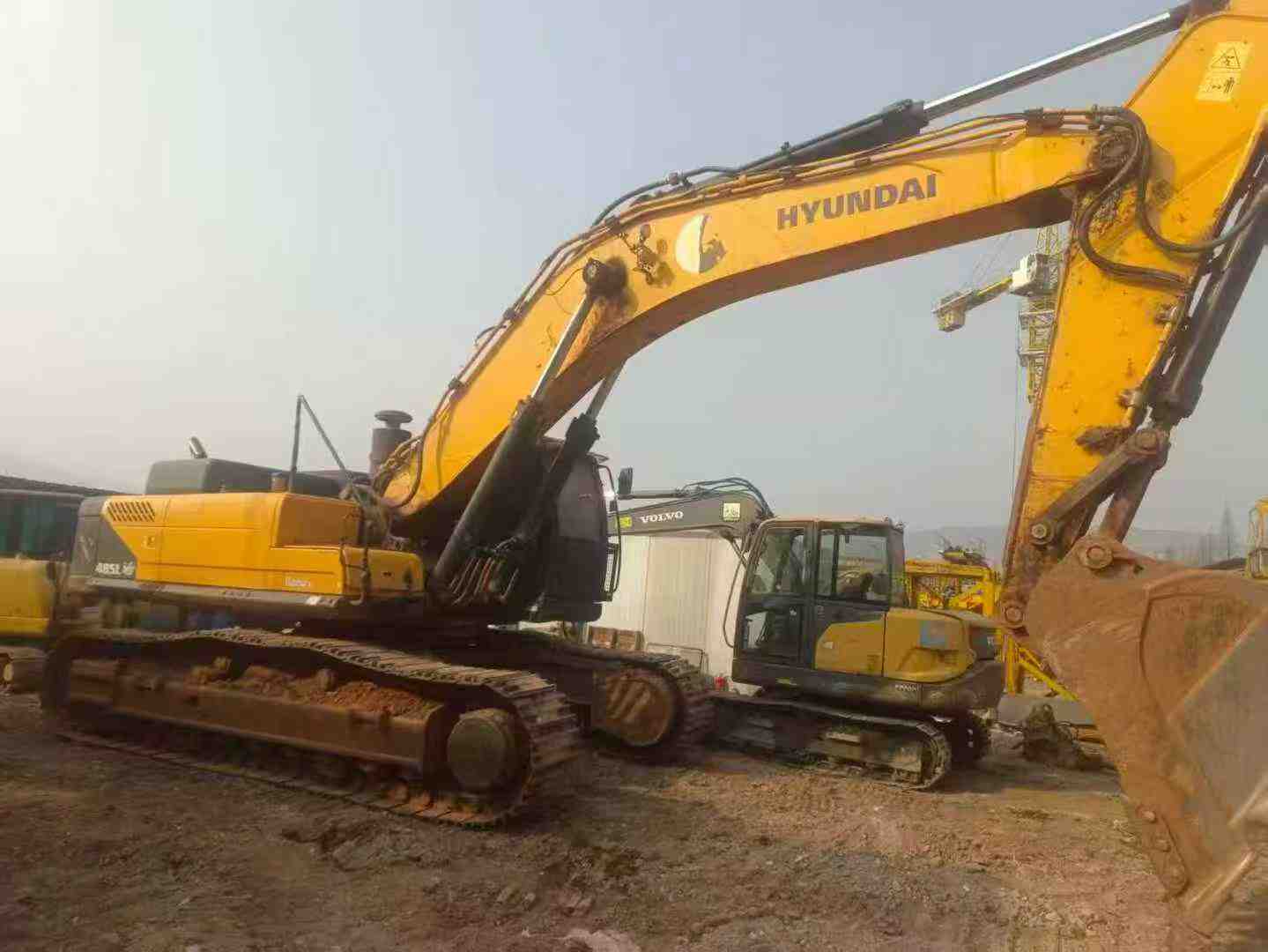 Used Hyundai R485LVS Excavator 2019 Model / 8