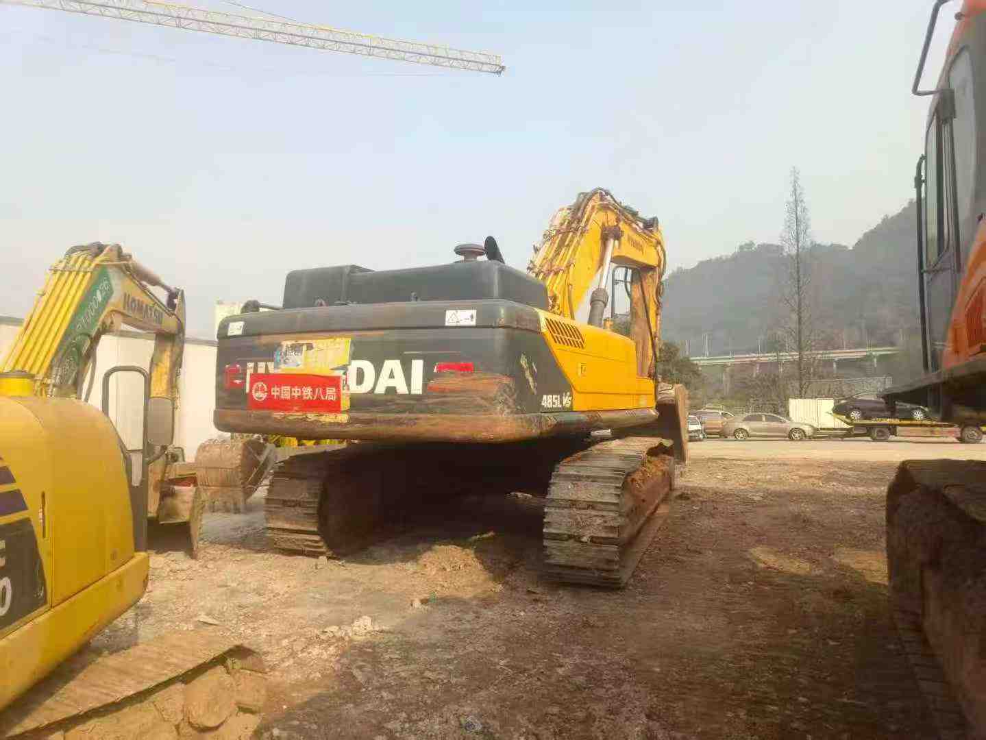 Used Hyundai R485LVS Excavator 2019 Model / 3