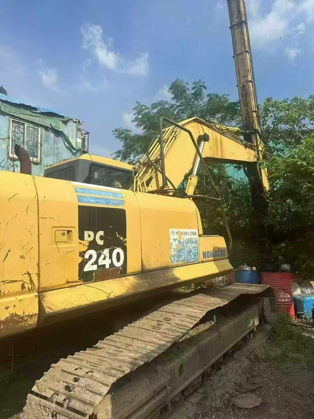 Used Komatsu PW220-7 Excavator 2016 Model / 4