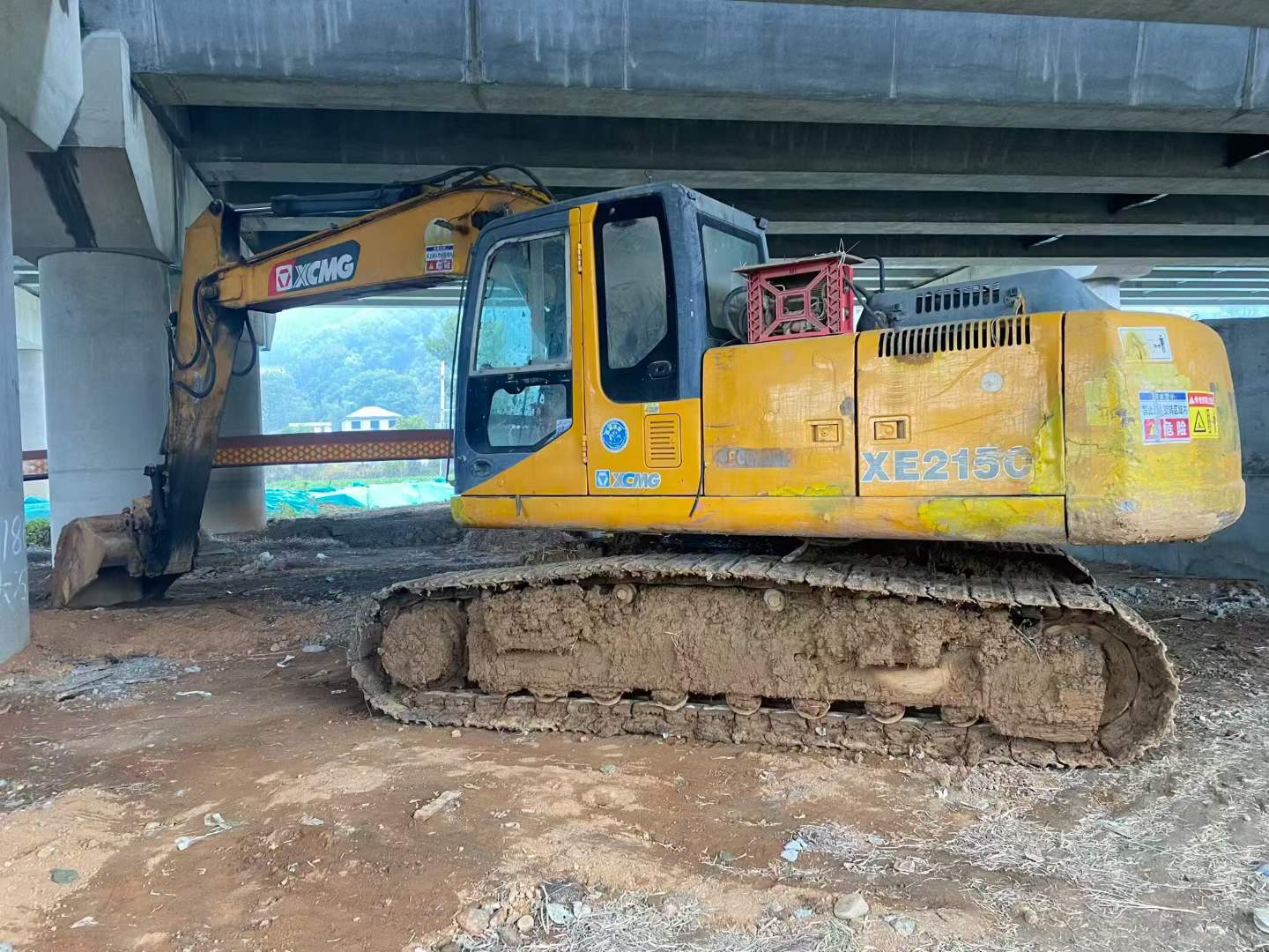 Used XCMG XE215C Excavator 2016 Model / 5