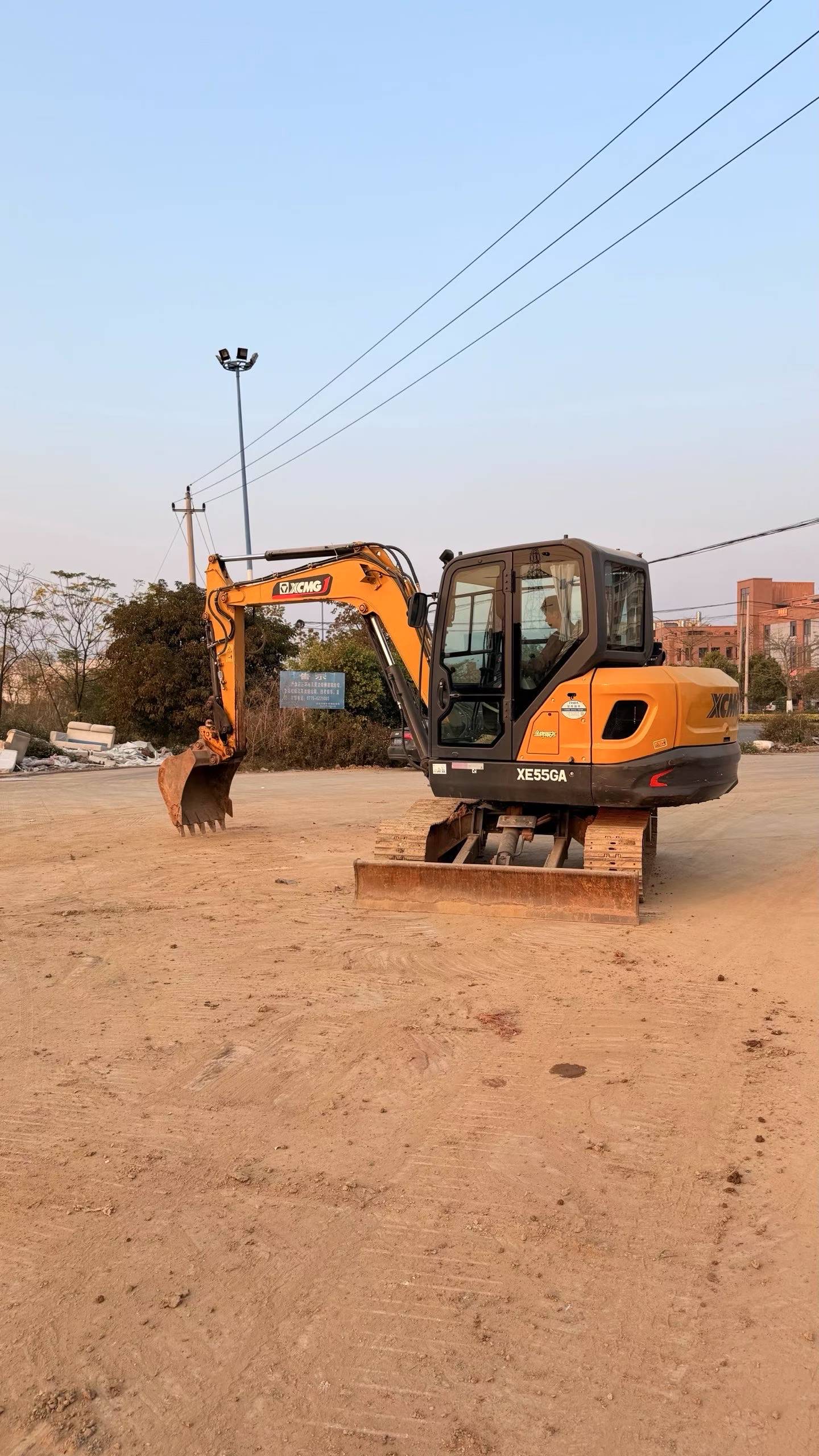 Used XCMG XE55U Excavator 2023 Model / 4