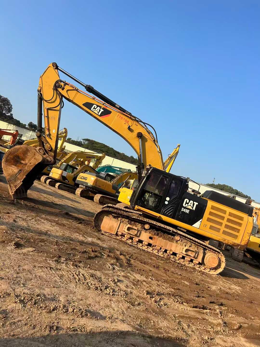 Buy Caterpillar 349E Used Excavator