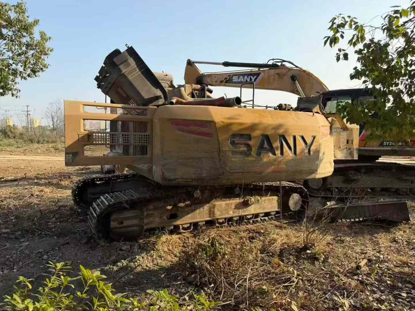 Used Sany SY245H Excavator 2018 Model / 4