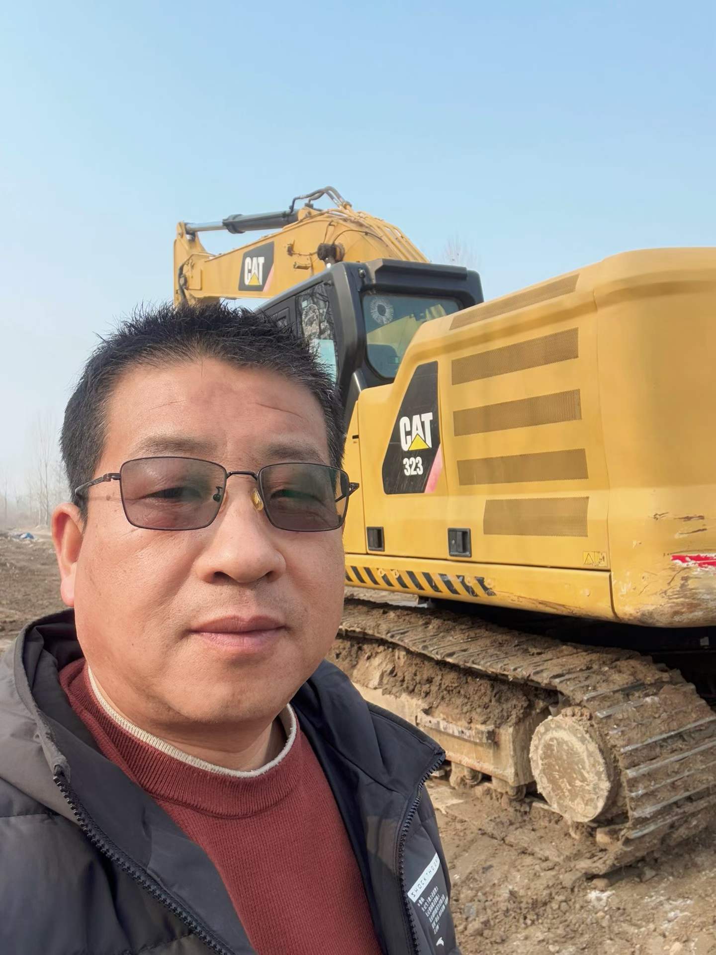 Used Caterpillar 323 Excavator 2018 Model / 2