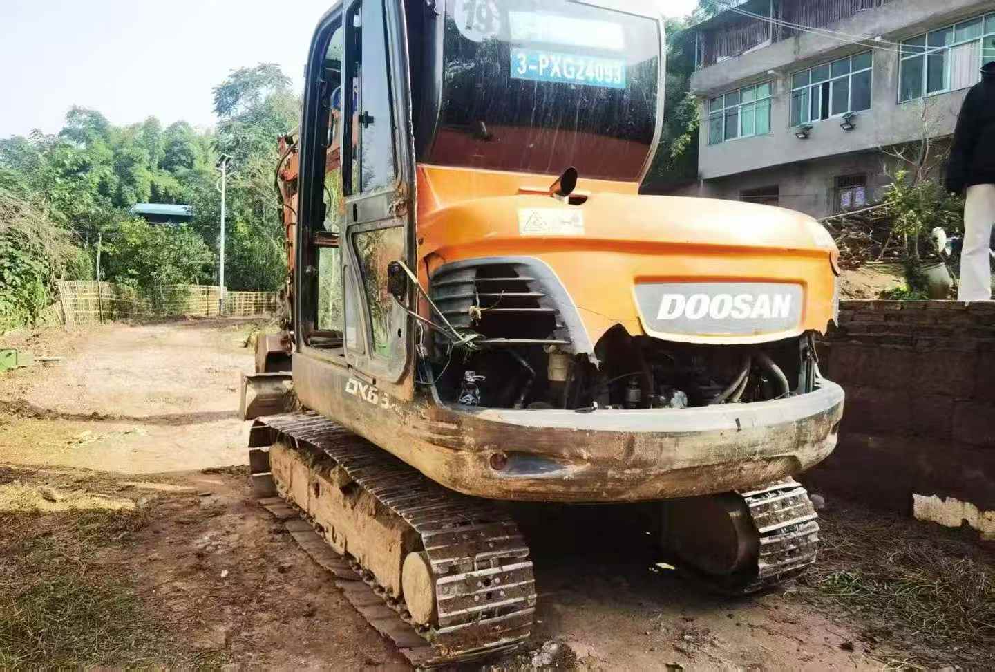 Used Doosan DX55-9C Excavator 2016 Model / 3