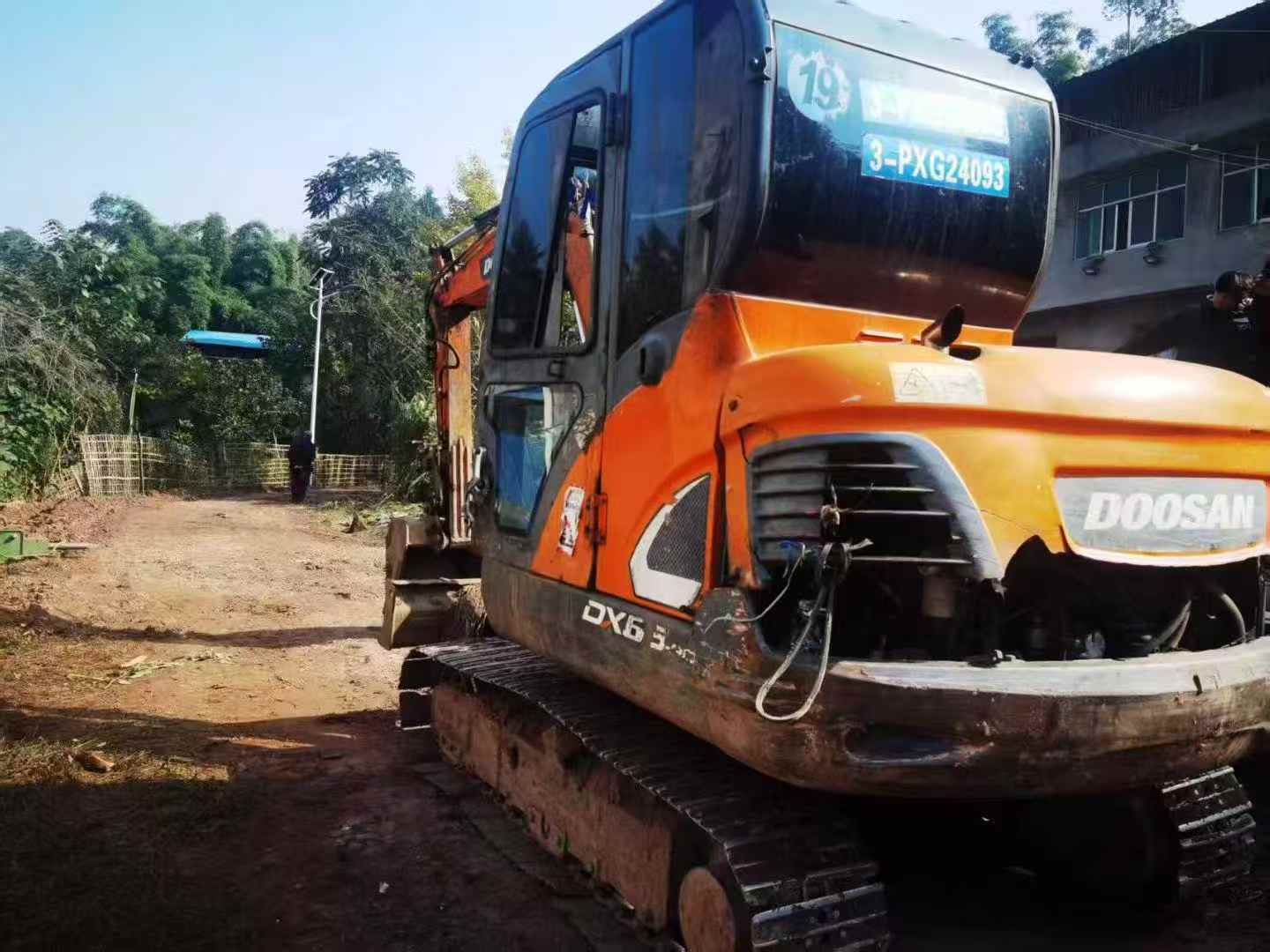 Used Doosan DX55-9C Excavator 2016 Model / 2
