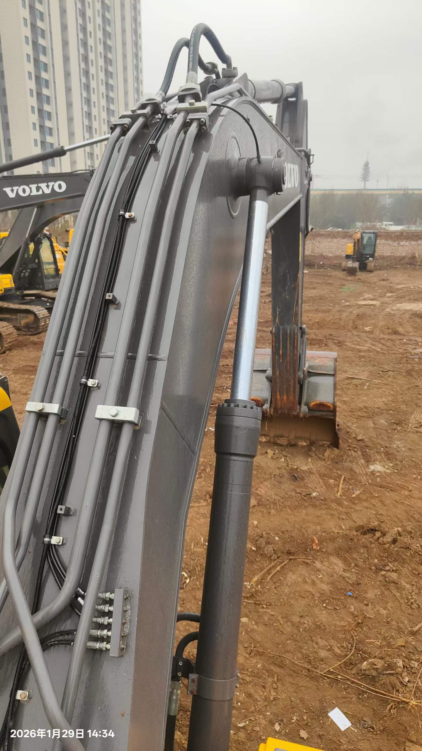 Used Volvo EW50 Excavator 2020 Model / 3