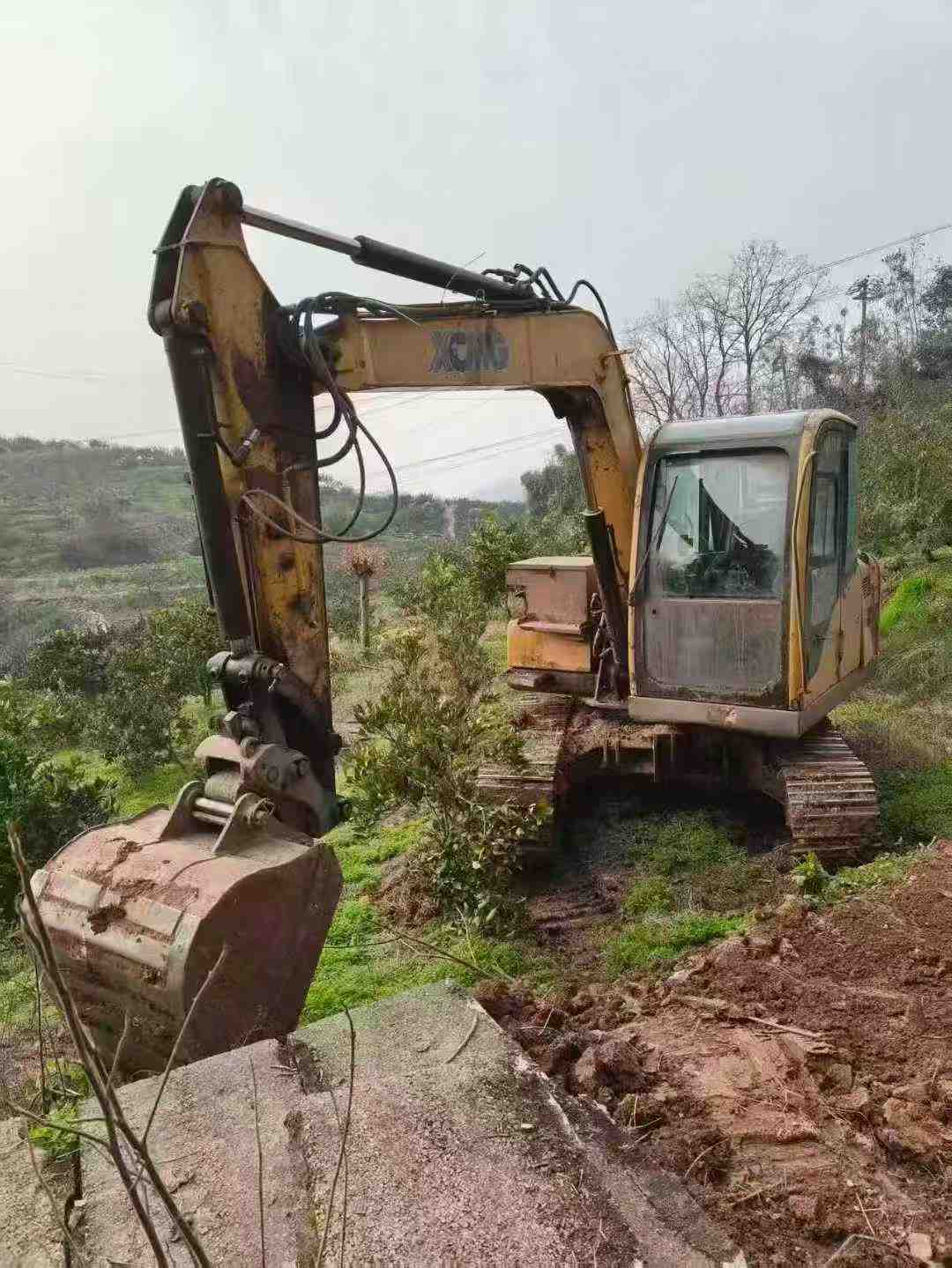 Used XCMG XE80C Excavator 2016 Model / 5