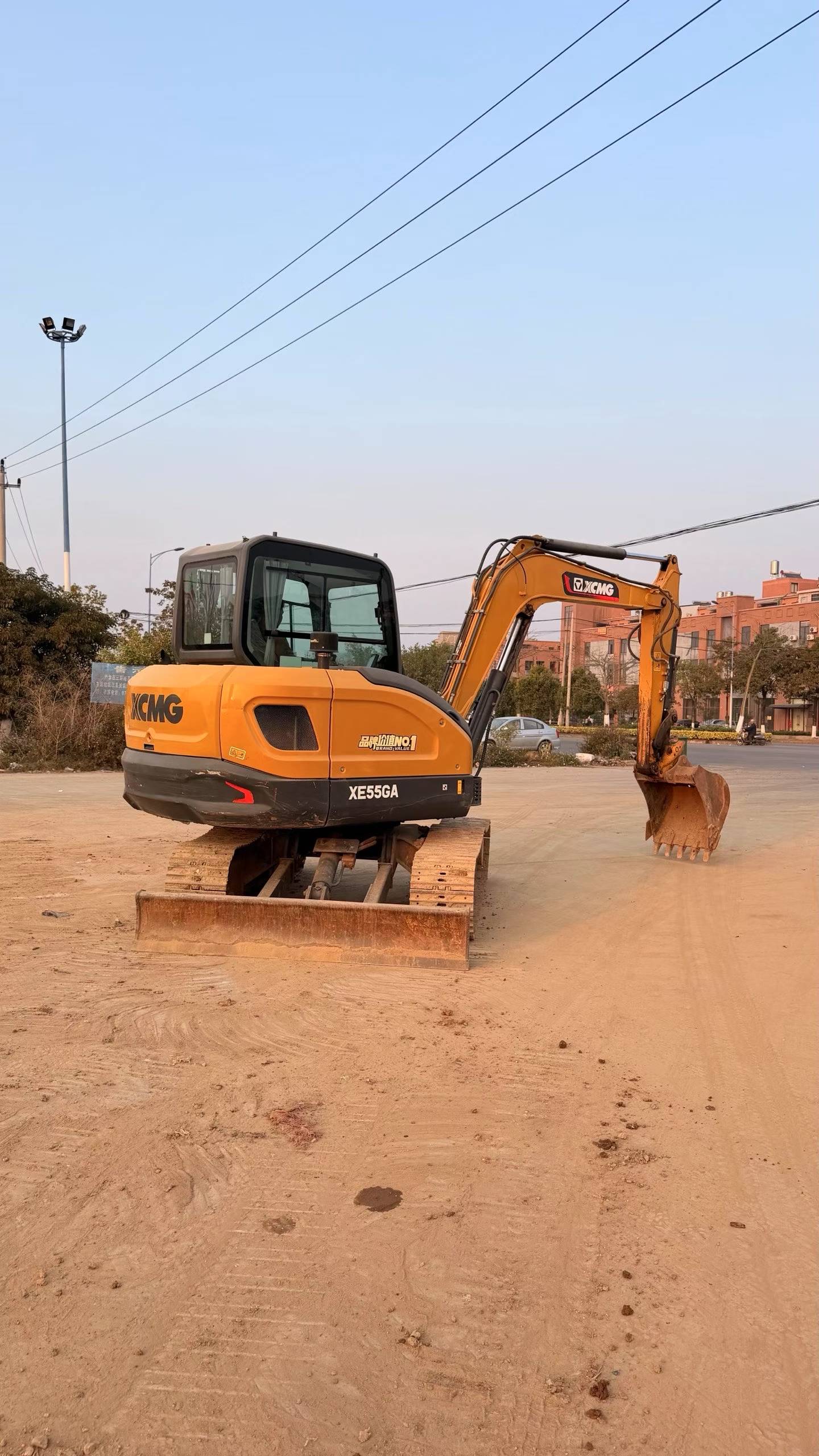 Buy XCMG XE55U Used Excavator