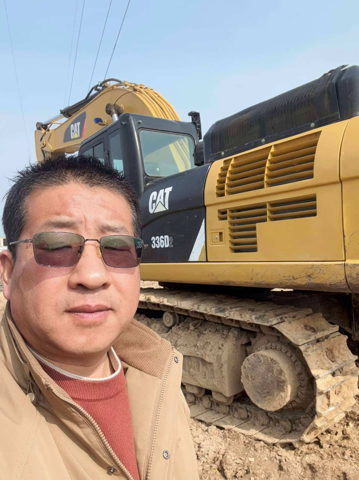 Used Caterpillar CT60 Excavator 2017 Model / 2