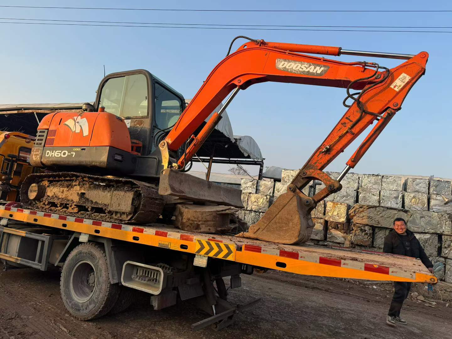 Buy Doosan DX60 Used Excavator / 3 Used Doosan DX60 Excavator 2016 Model / 3