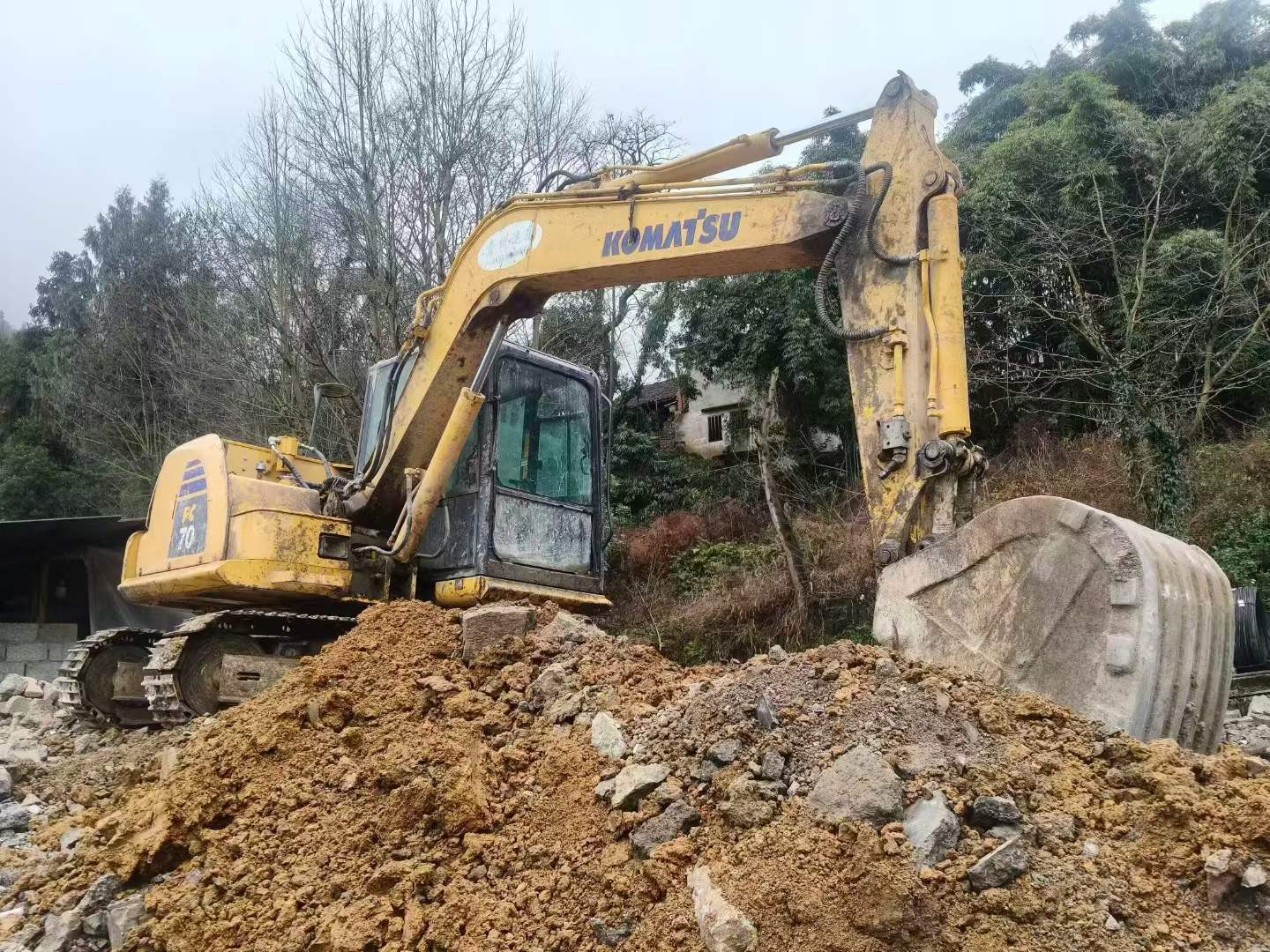Used Komatsu PC70-8 Excavator 2018 Model / 9