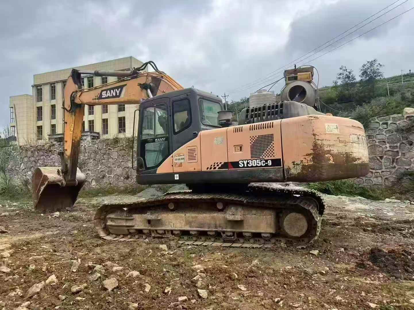 Used Sany SY265C Excavator 2016 Model / 2