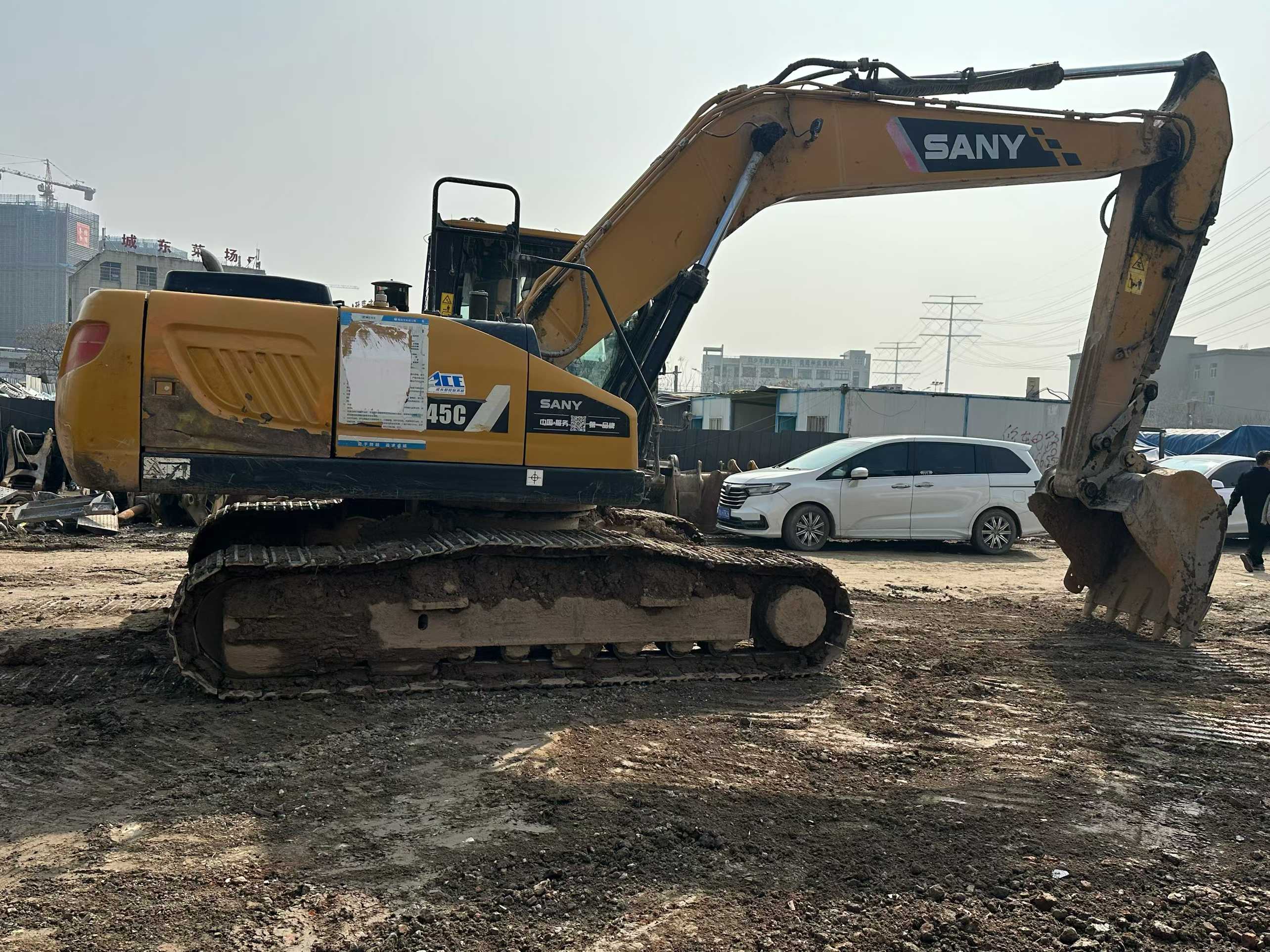 Buy Sany SY215W Used Excavator / 5 Used Sany SY215W Excavator 2020 Model / 5