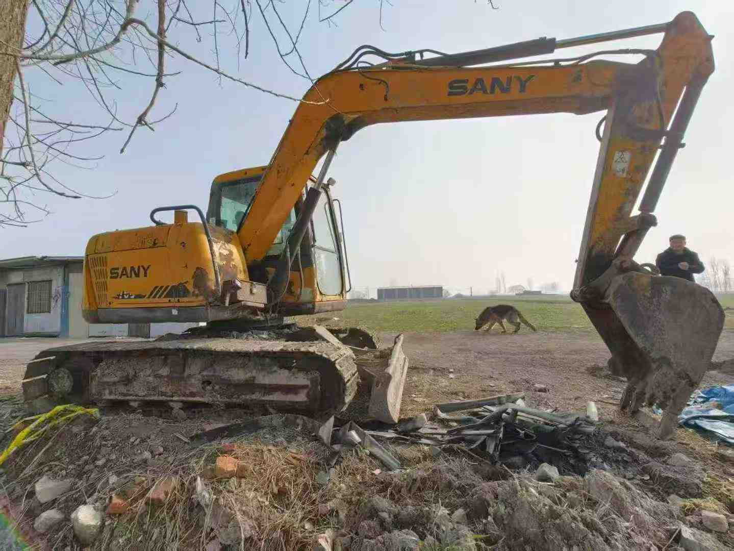 Used Sany SY75 Excavator 2010 Model / 4