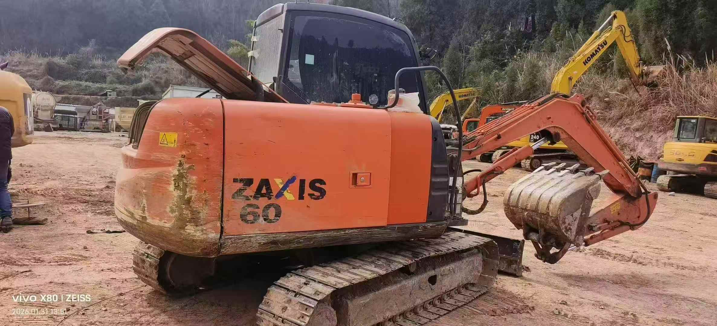 Used Hitachi ZX60 Excavator 2021 Model / 4