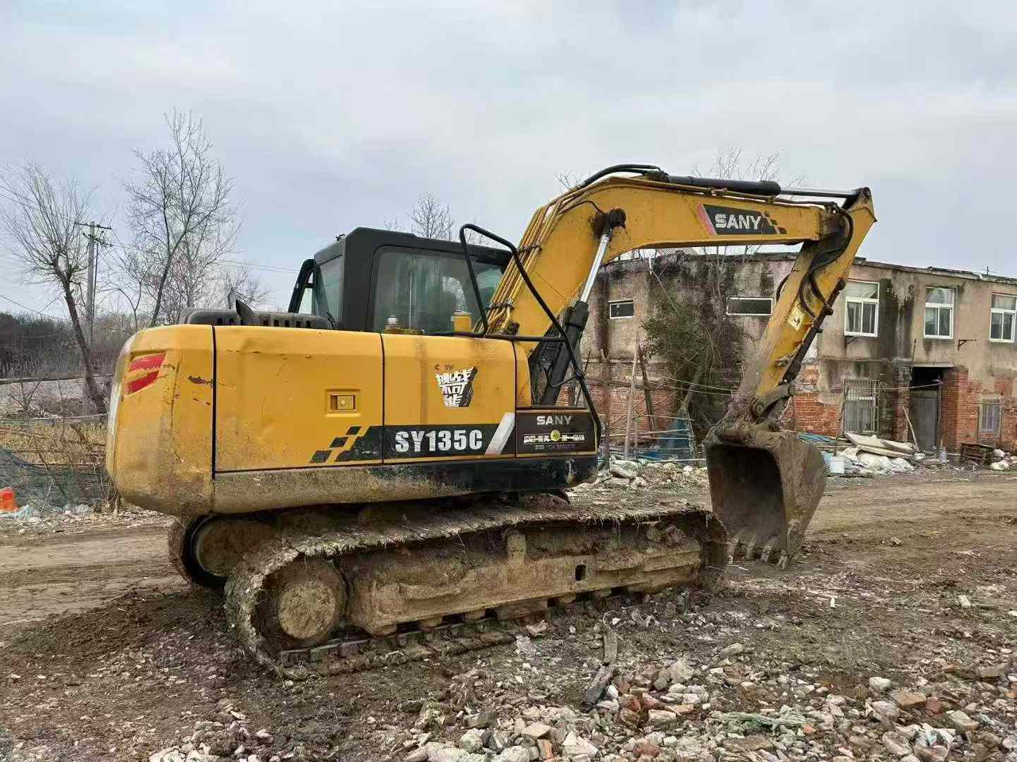 Used Sany SY135 Excavator 2019 Model / 6