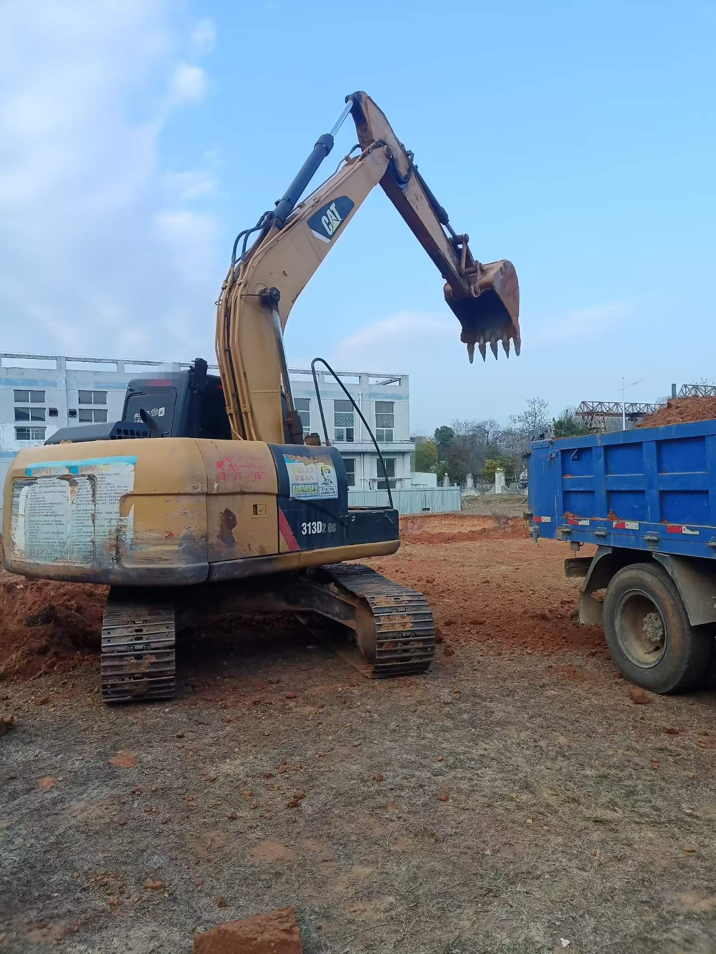 Buy Caterpillar 313D2 Used Excavator