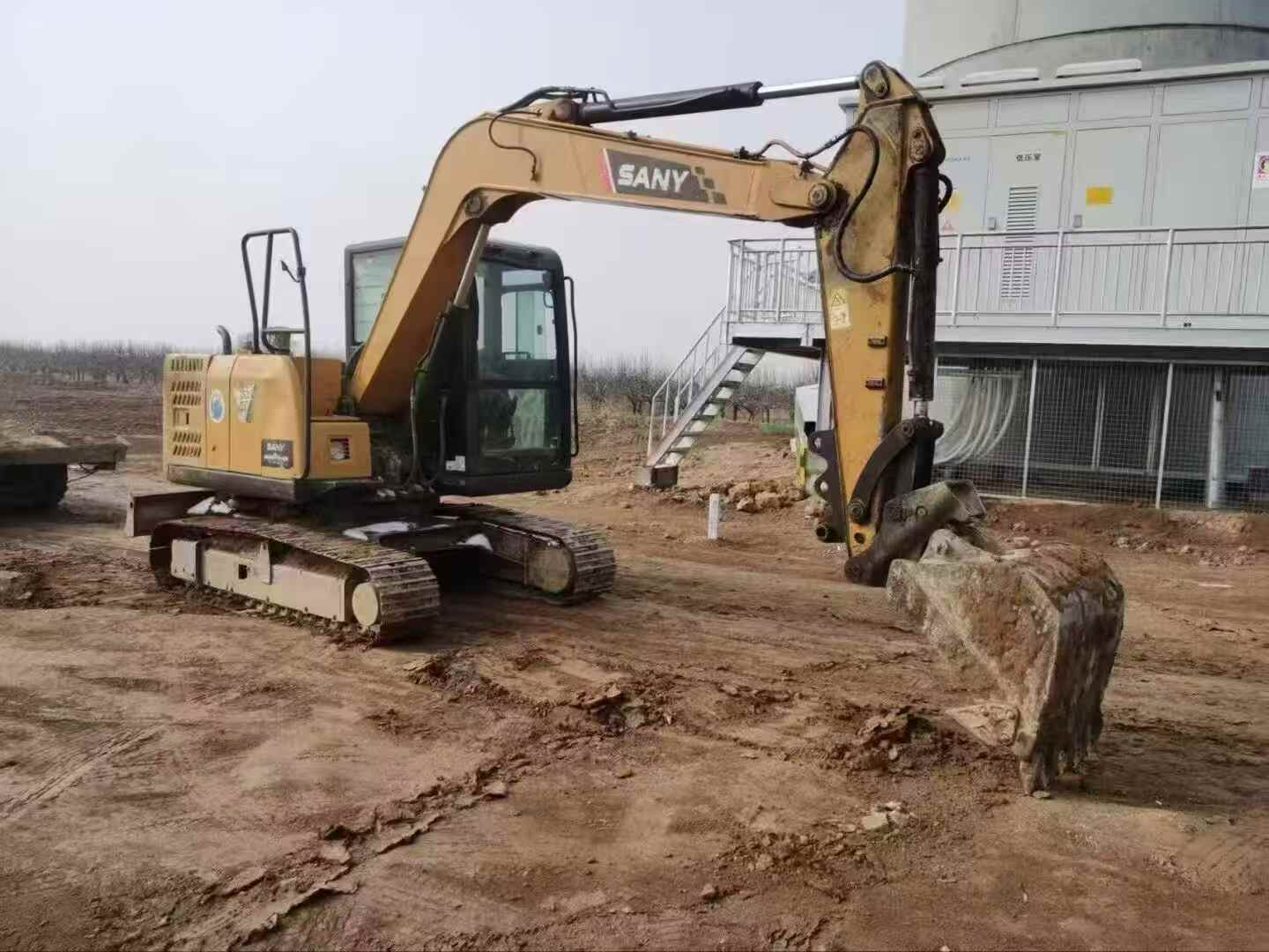 Buy Sany SY65W Used Excavator