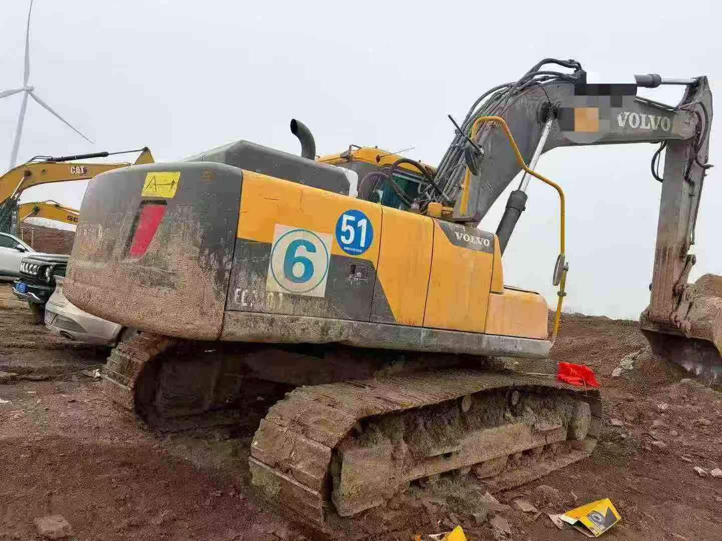 Used Volvo EW210C Excavator 2019 Model / 3
