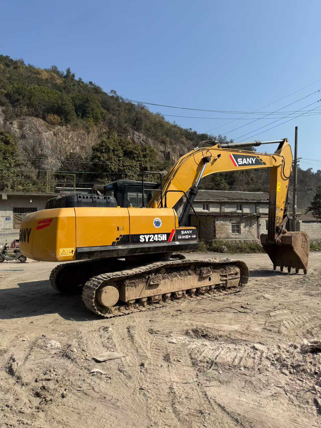 Used Sany SY245H Excavator 2021 Model / 9