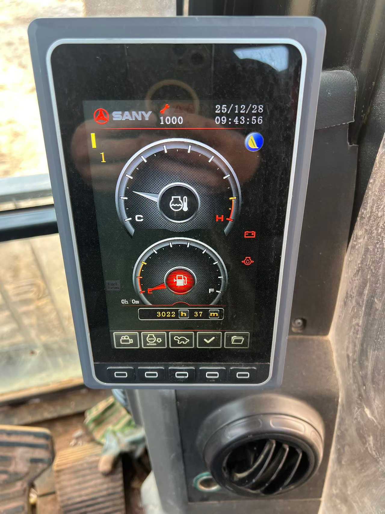 Used Sany SY365H Excavator 2016 Model / 6