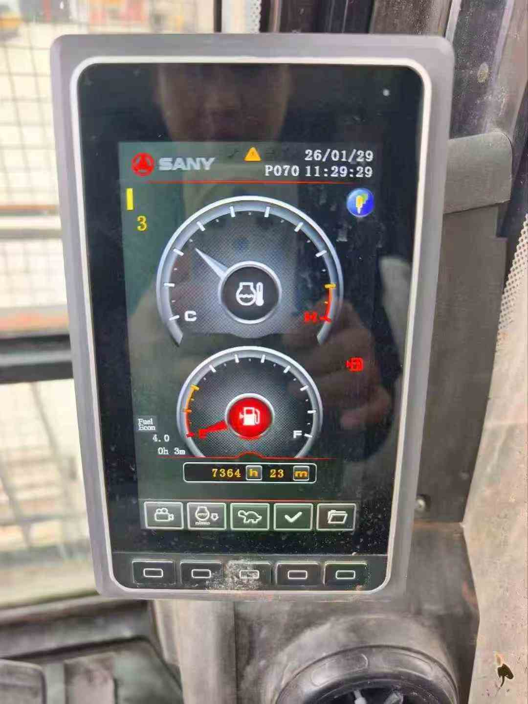 Used Sany SY75 Excavator 2020 Model / 4