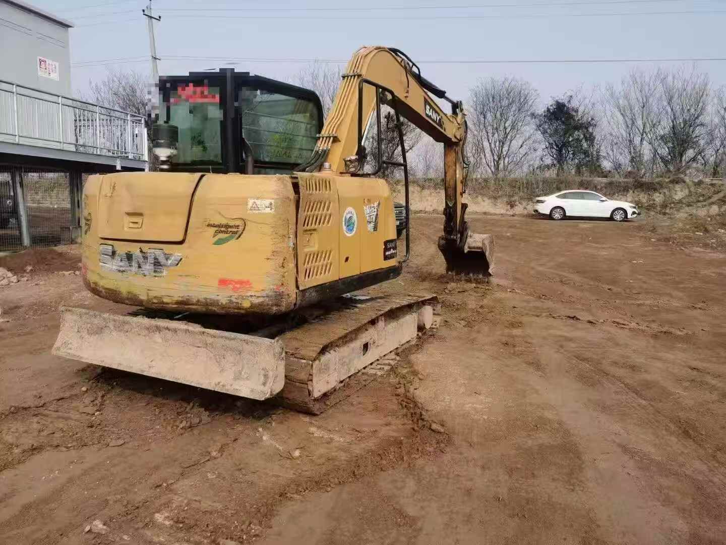 Used Sany SY65W Excavator 2019 Model / 2