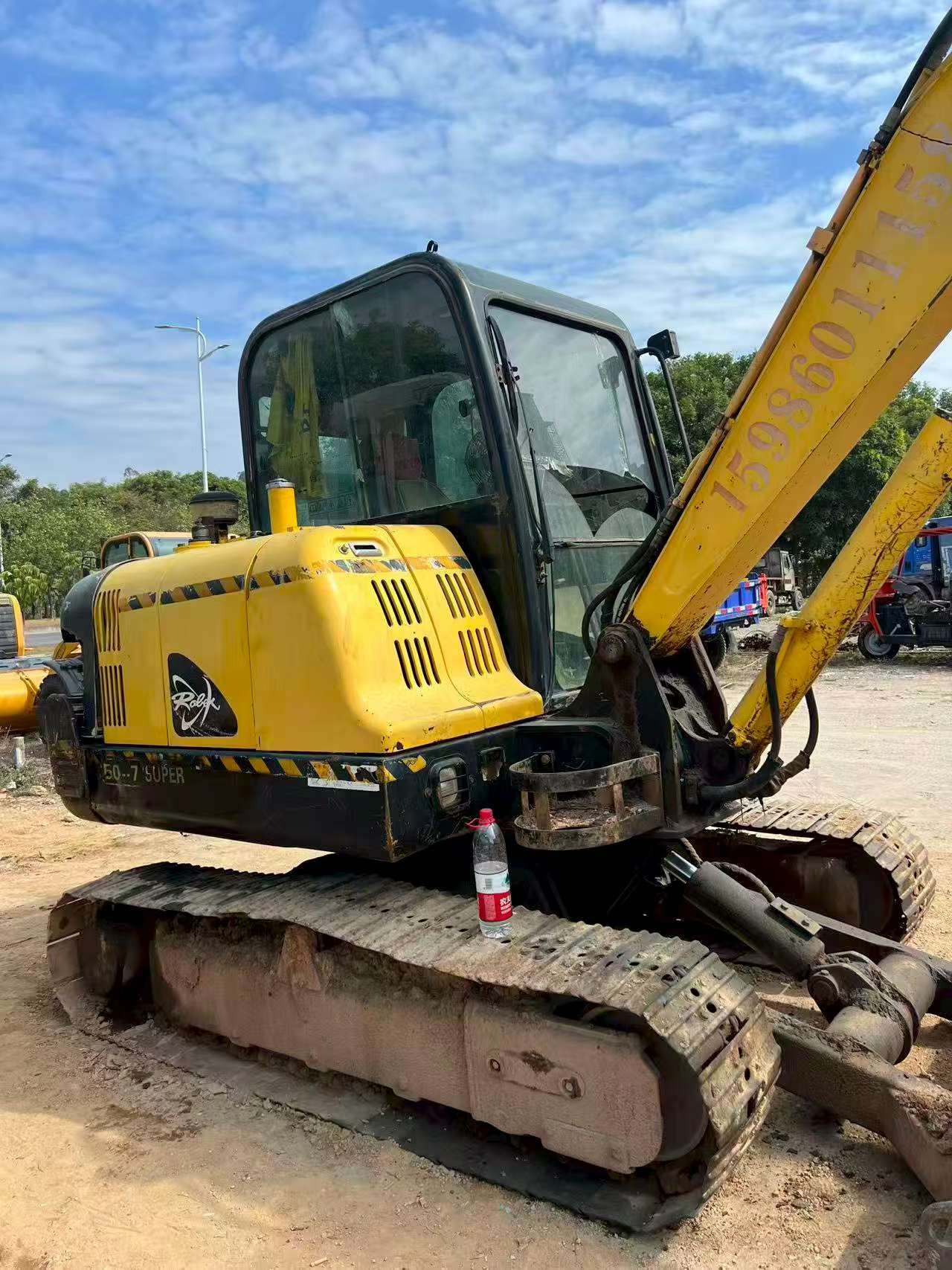 Used Hyundai R55-7 Excavator 2016 Model / 2