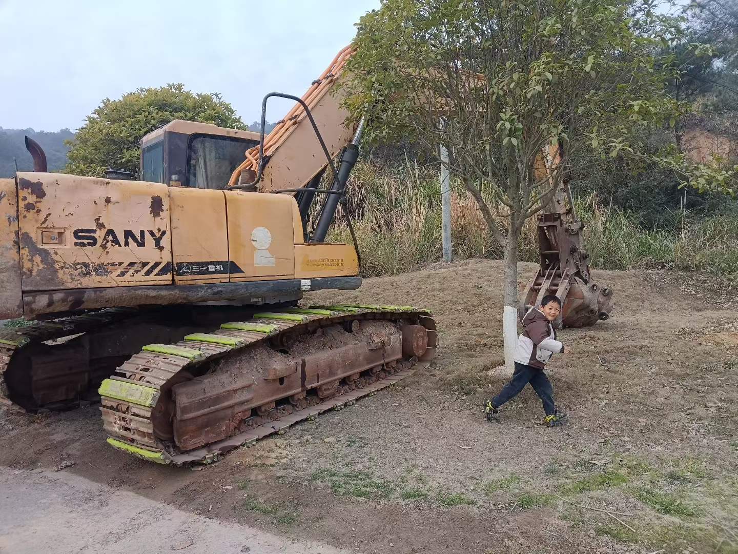 Used Sany SY195C Excavator 2016 Model / 5