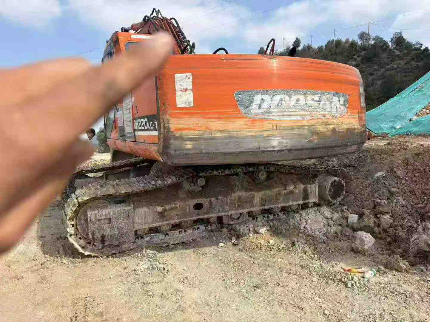 Used Doosan DH220-7 Excavator 2016 Model / 5