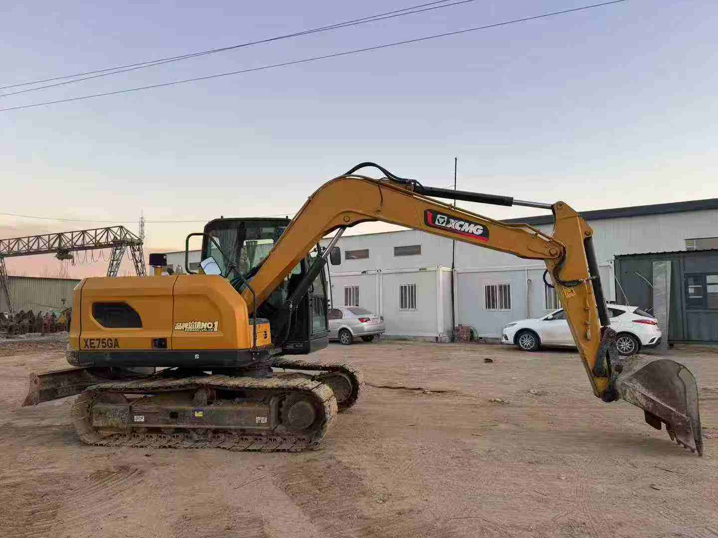 Used XCMG XE75G Excavator 2016 Model / 9