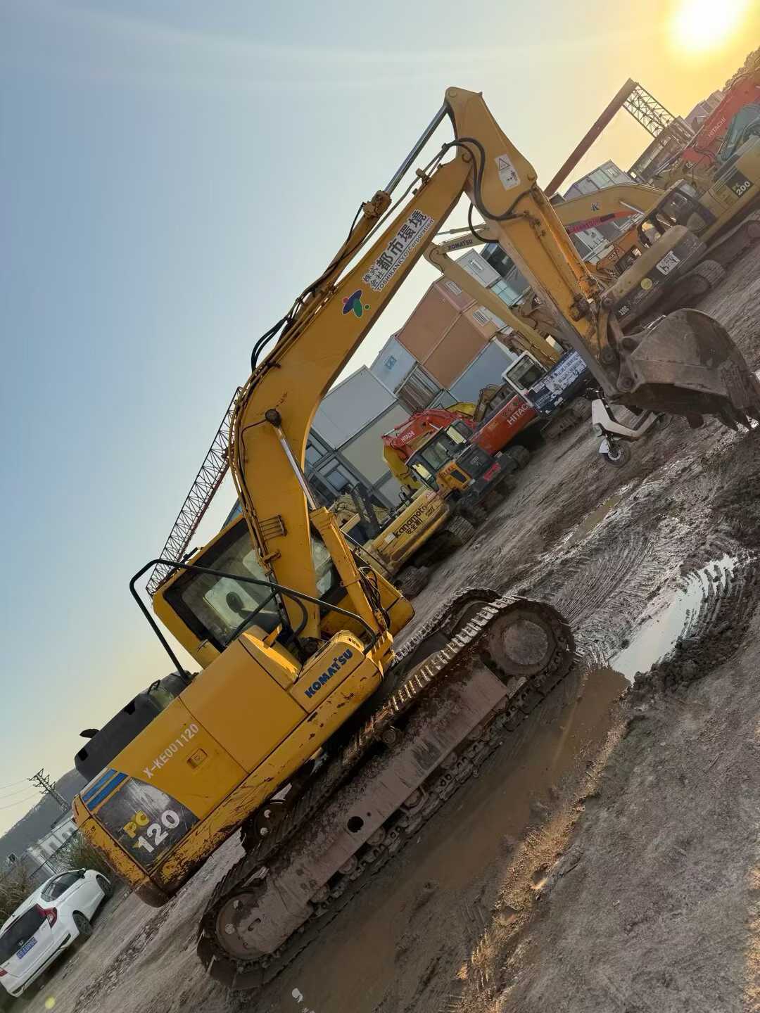 Used Komatsu PC120-8 Excavator 2016 Model / 3