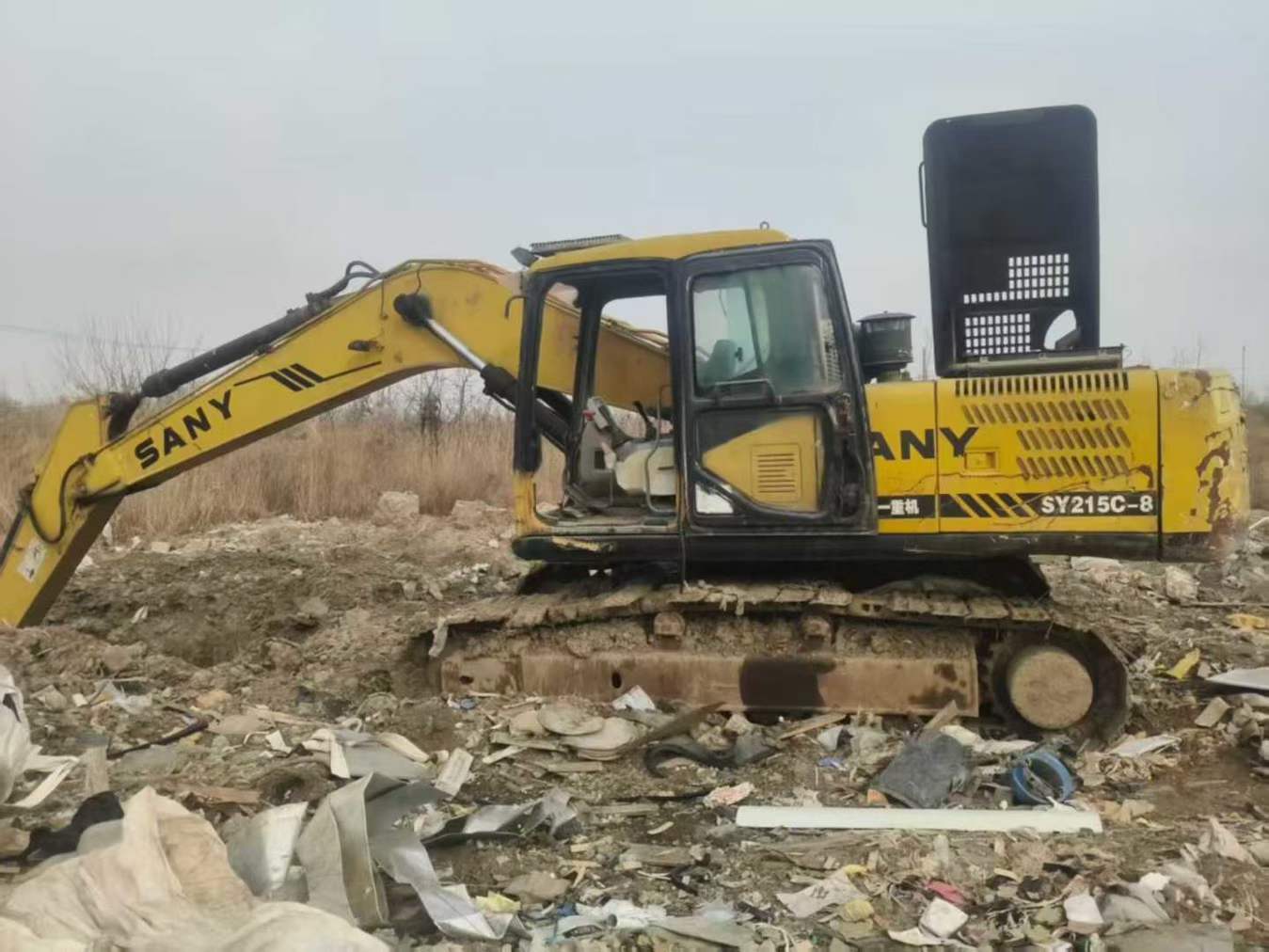 Buy Sany SY215W Used Excavator
