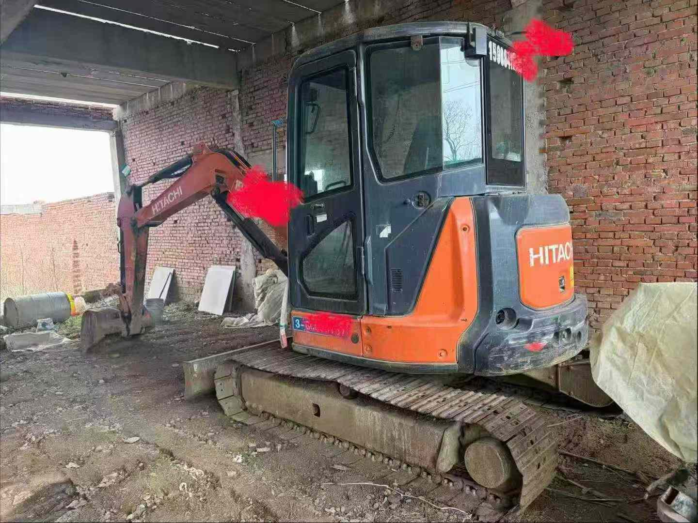 Used Hitachi ZX55 Excavator 2017 Model / 2