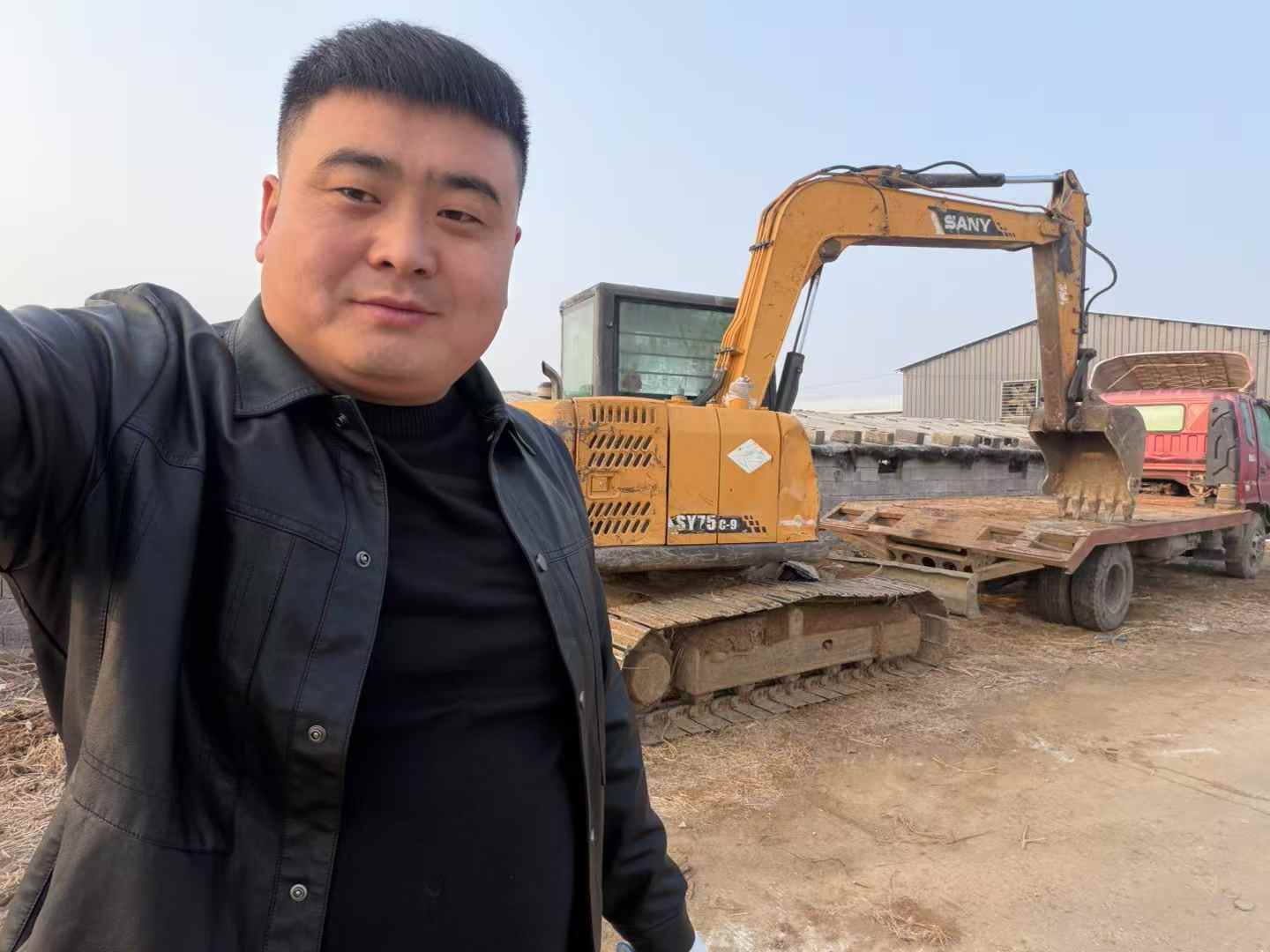 Buy Sany SY75 Used Excavator / 2 Used Sany SY75 Excavator 2015 Model / 2