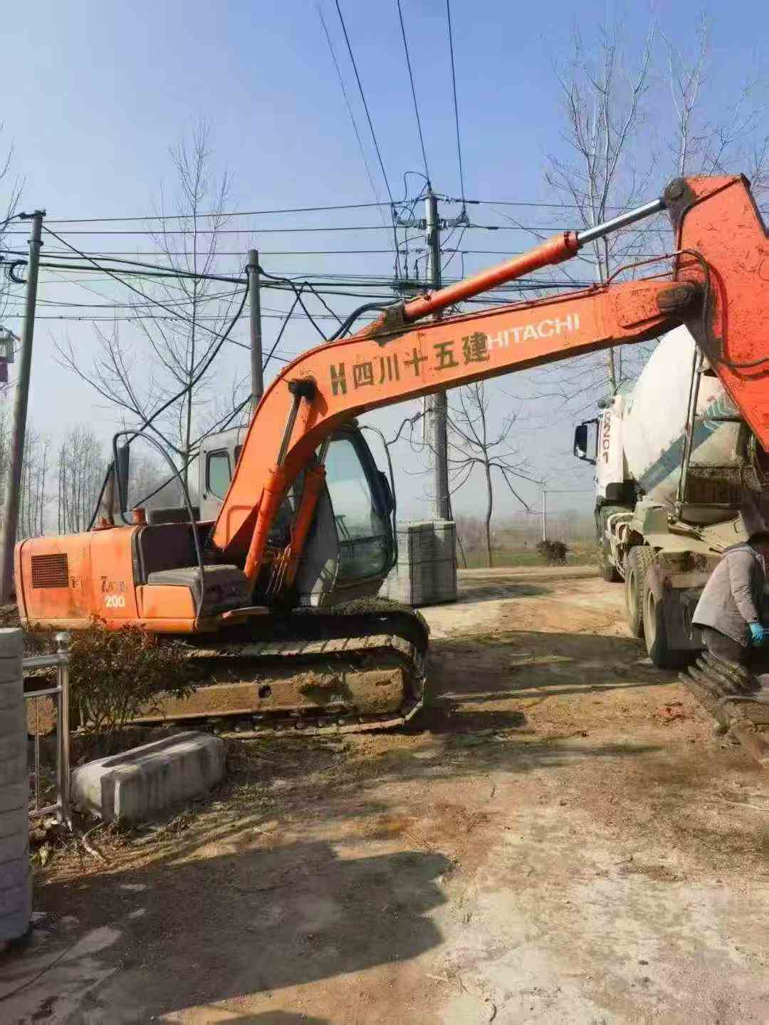 Buy Hitachi ZX120 Used Excavator