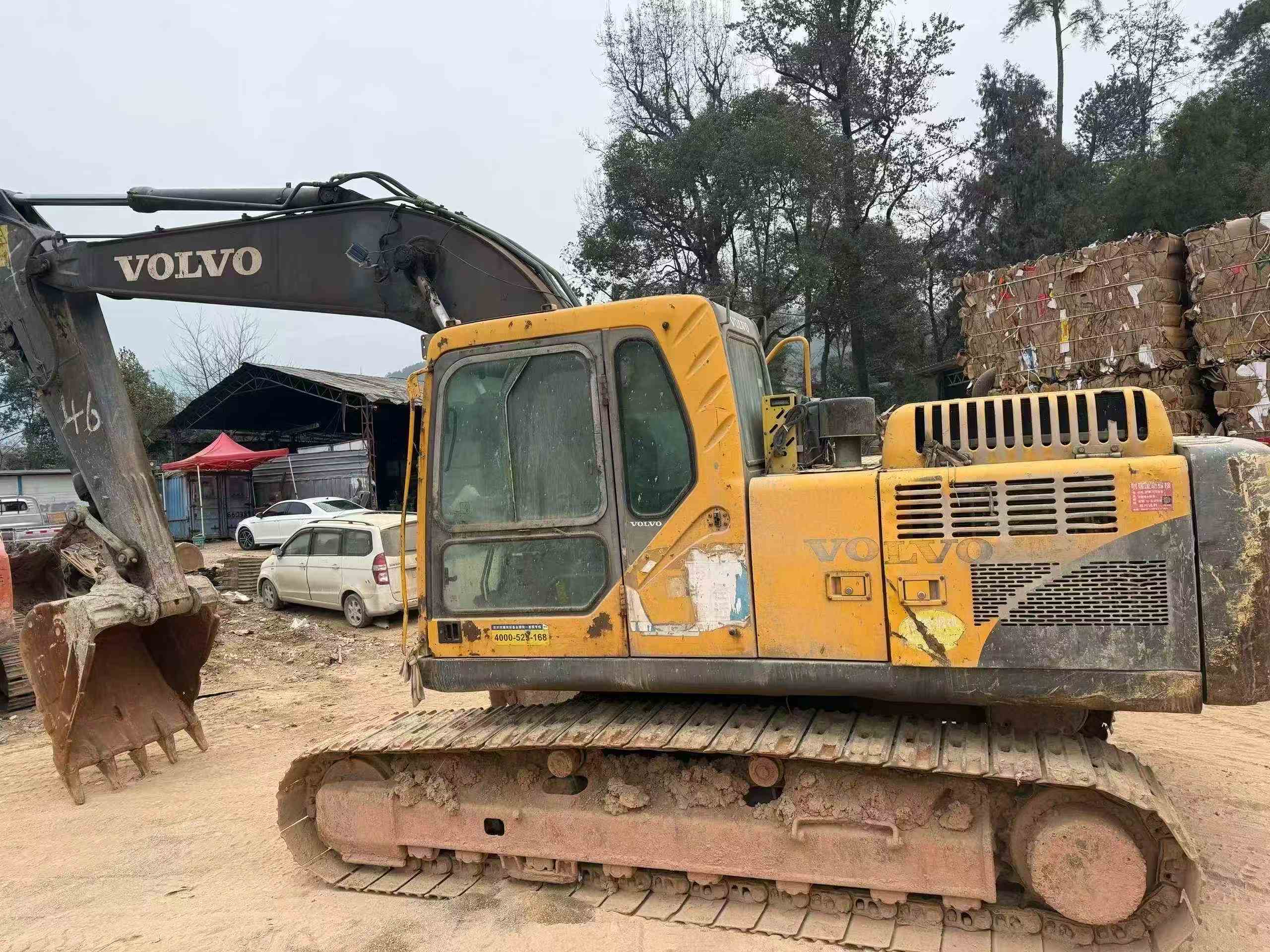 Buy Volvo EW210C Used Excavator Buy Volvo EW210C Used Excavator